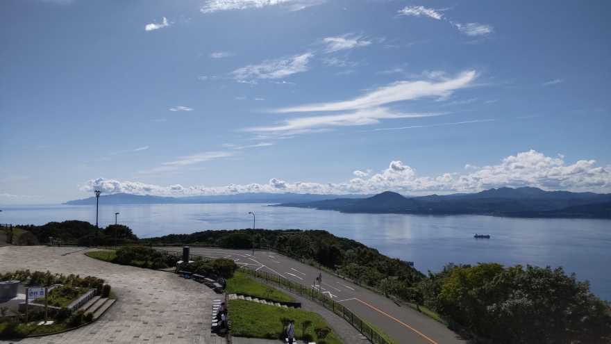 函館山から西側の風景