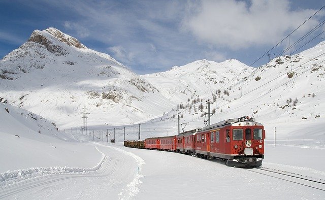 冬の列車