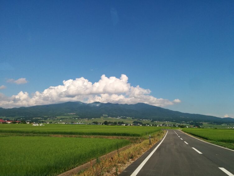 福島から山形への道
